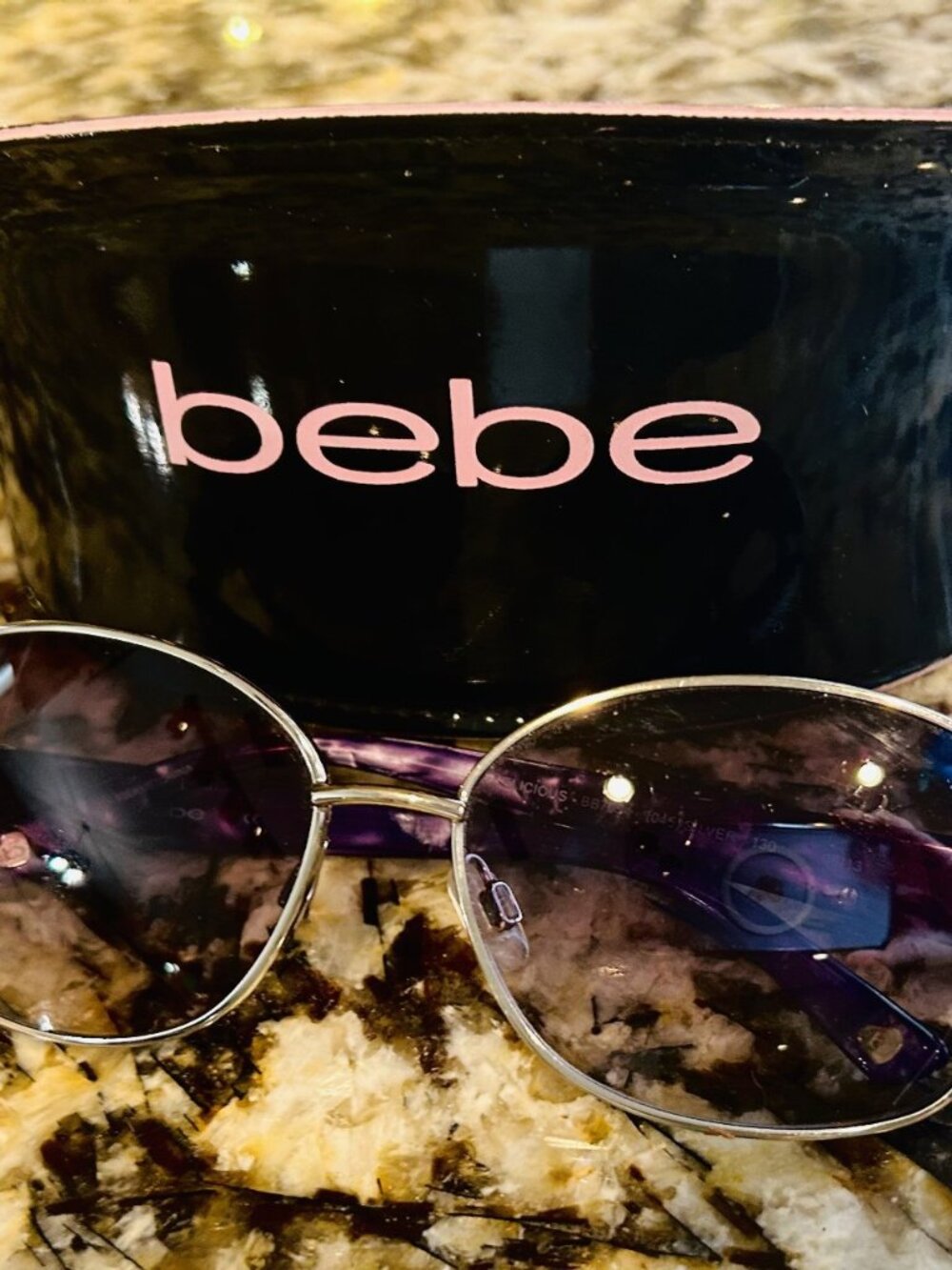 BEBE Sunglasses BB7054 with Case